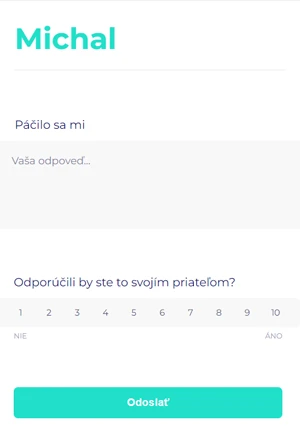 Webová aplikácia na tvorbu prieskumov - Portfólio TechWeb