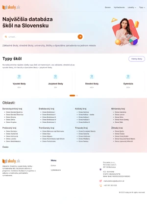 Webstránka s CMS systémom + redizajn - Portfólio TechWeb