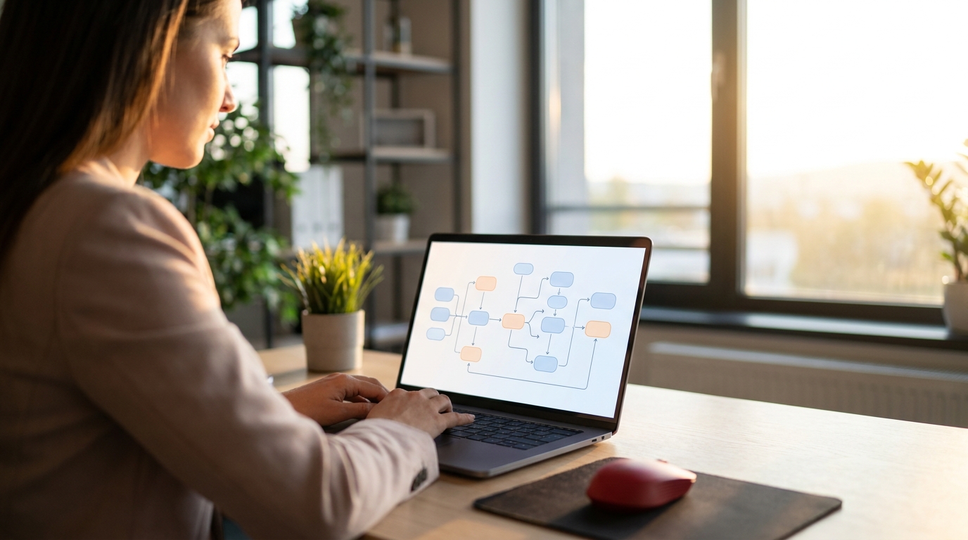 Tím TechWeb pri návrhu automatizačného workflow — TechWeb.sk