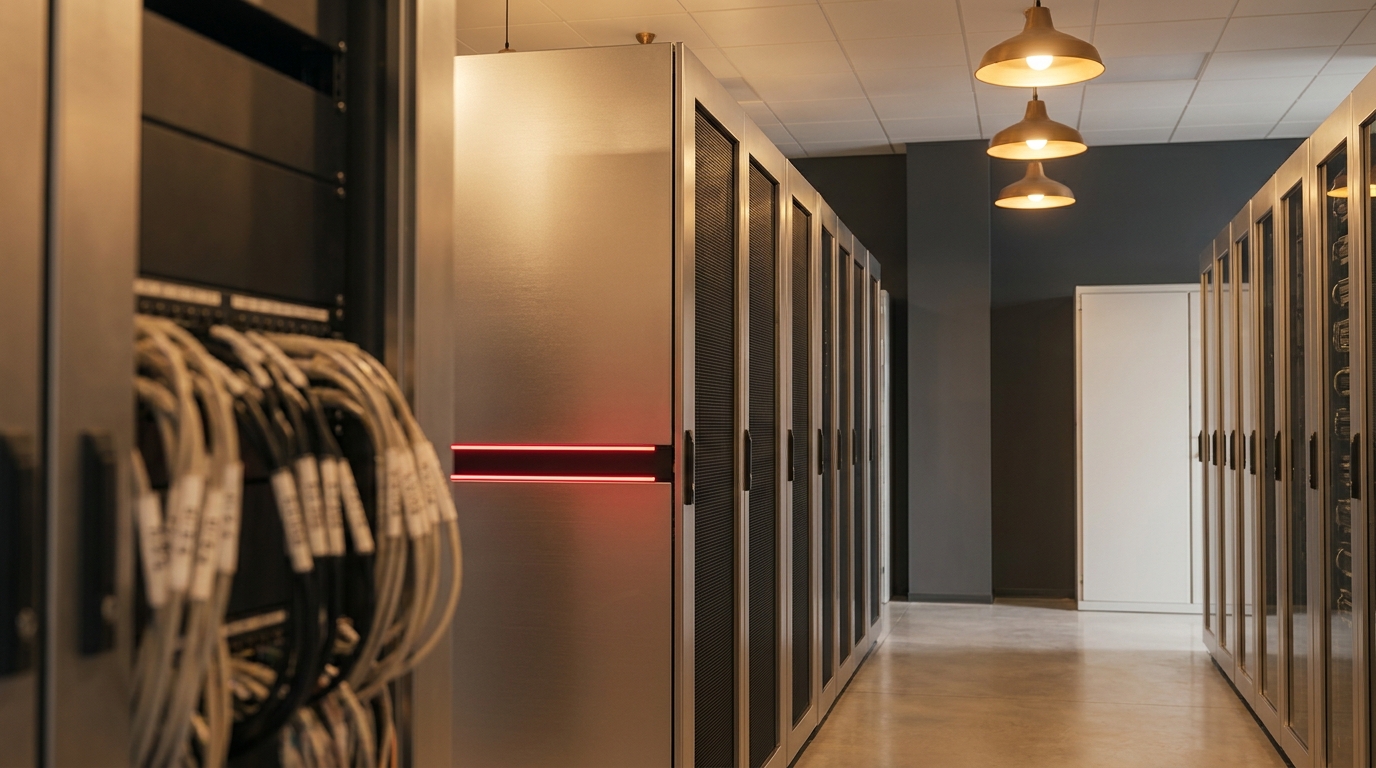 Vlastný cloud server pre firmu — serverovňa a infraštruktúra