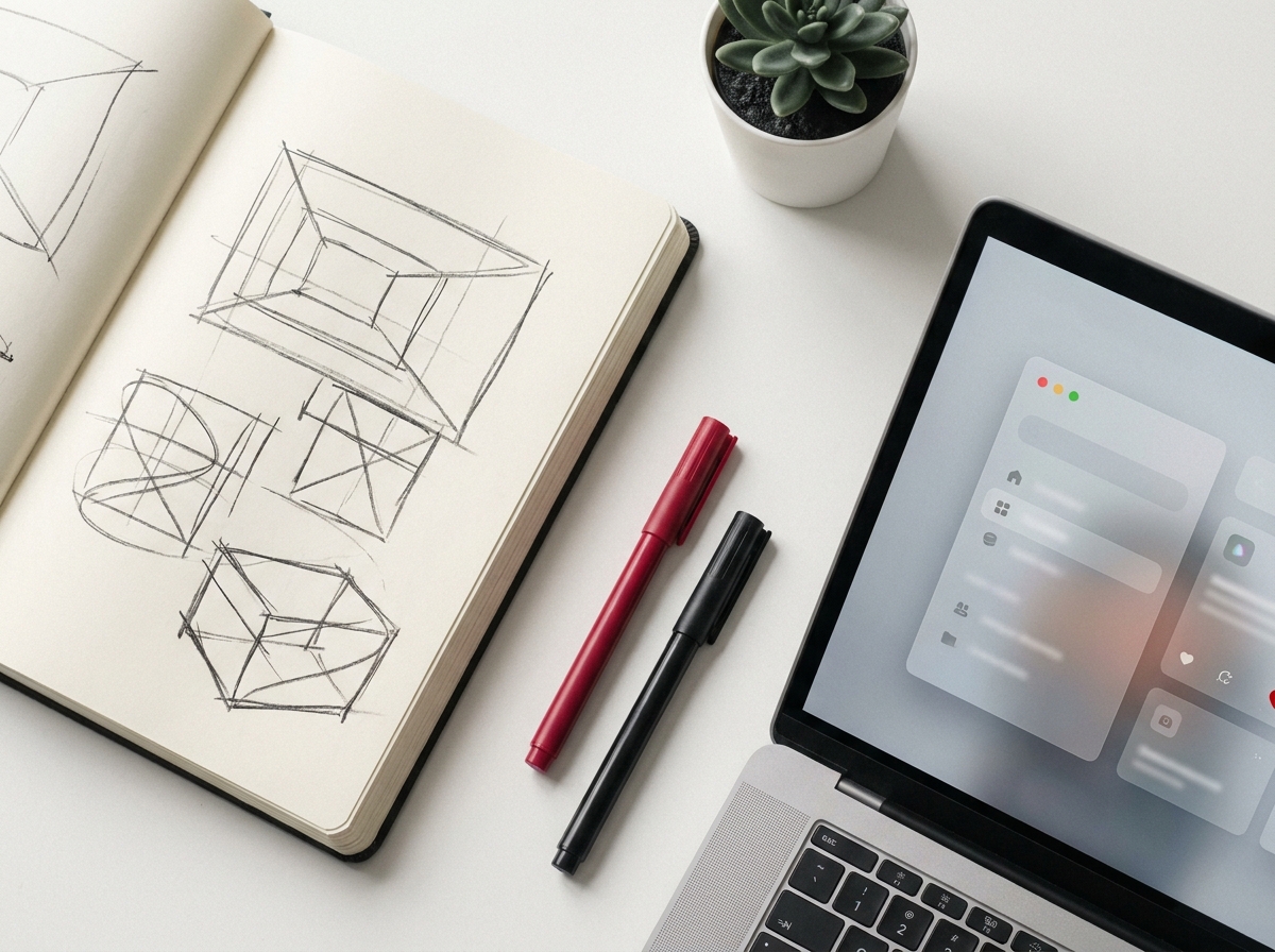 Detailný pohľad na wireframe a dizajn komponentov v Figme