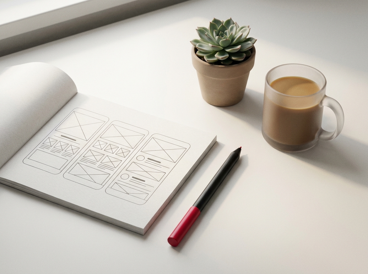Figma prototyp webovej aplikácie na mieru — UX návrh TechWeb