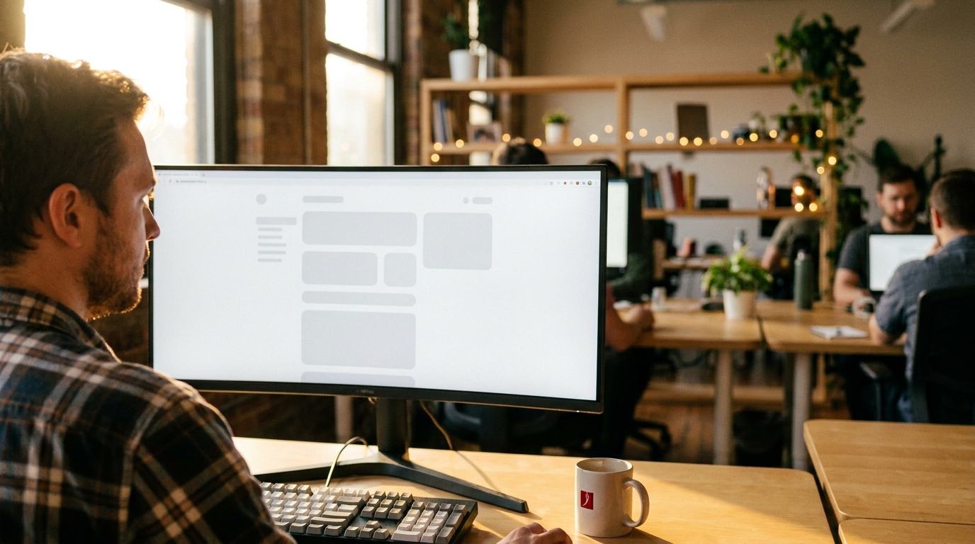 Vývojár TechWeb pri implementácii headless CMS pre klienta